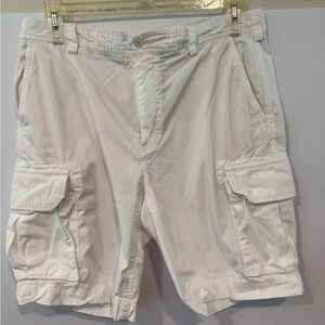 Daniel Cremieux White Men's Cargo Shorts